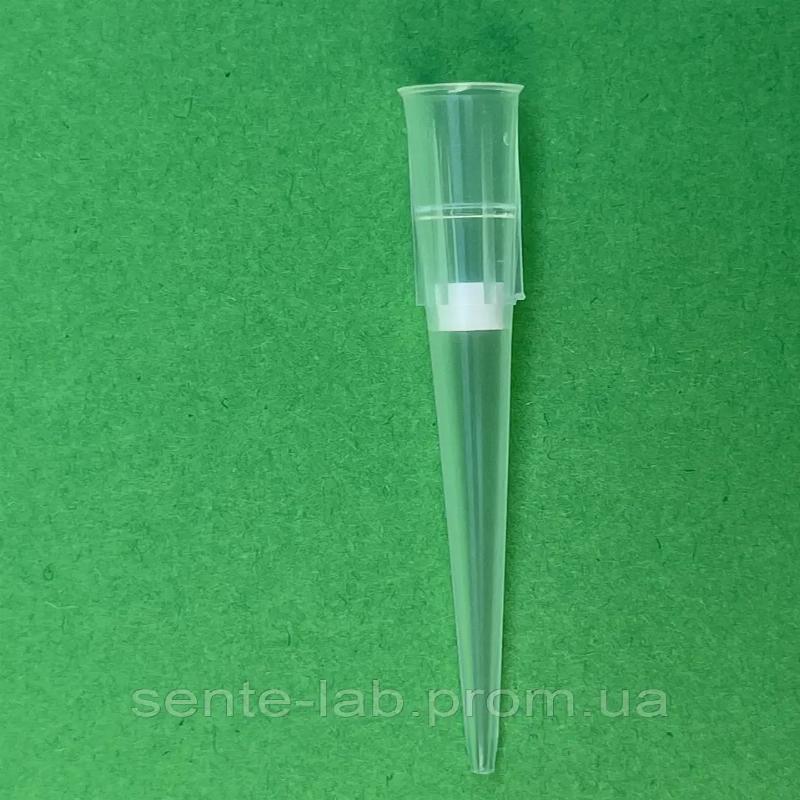 Наконечник "SENTE-LAB" з фільтром 200 мкл для ПЛР з повним зливом